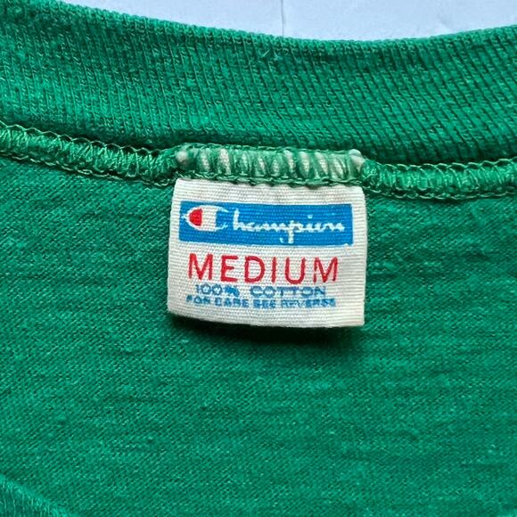 Vintage 70s Champion Built Better to Last Longer Speed Queen T Shirt Single M - Picture 2 of 9